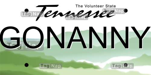 GONANNY Tennessee License Plate Lookup