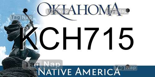 KCH715 Oklahoma License Plate Lookup